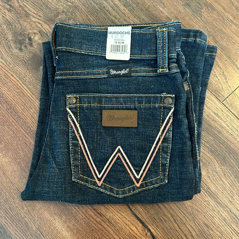 Wrangler bootcut girls jeans